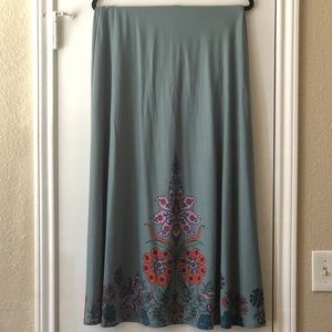 Unicorn LuLaRoe maxi skirt